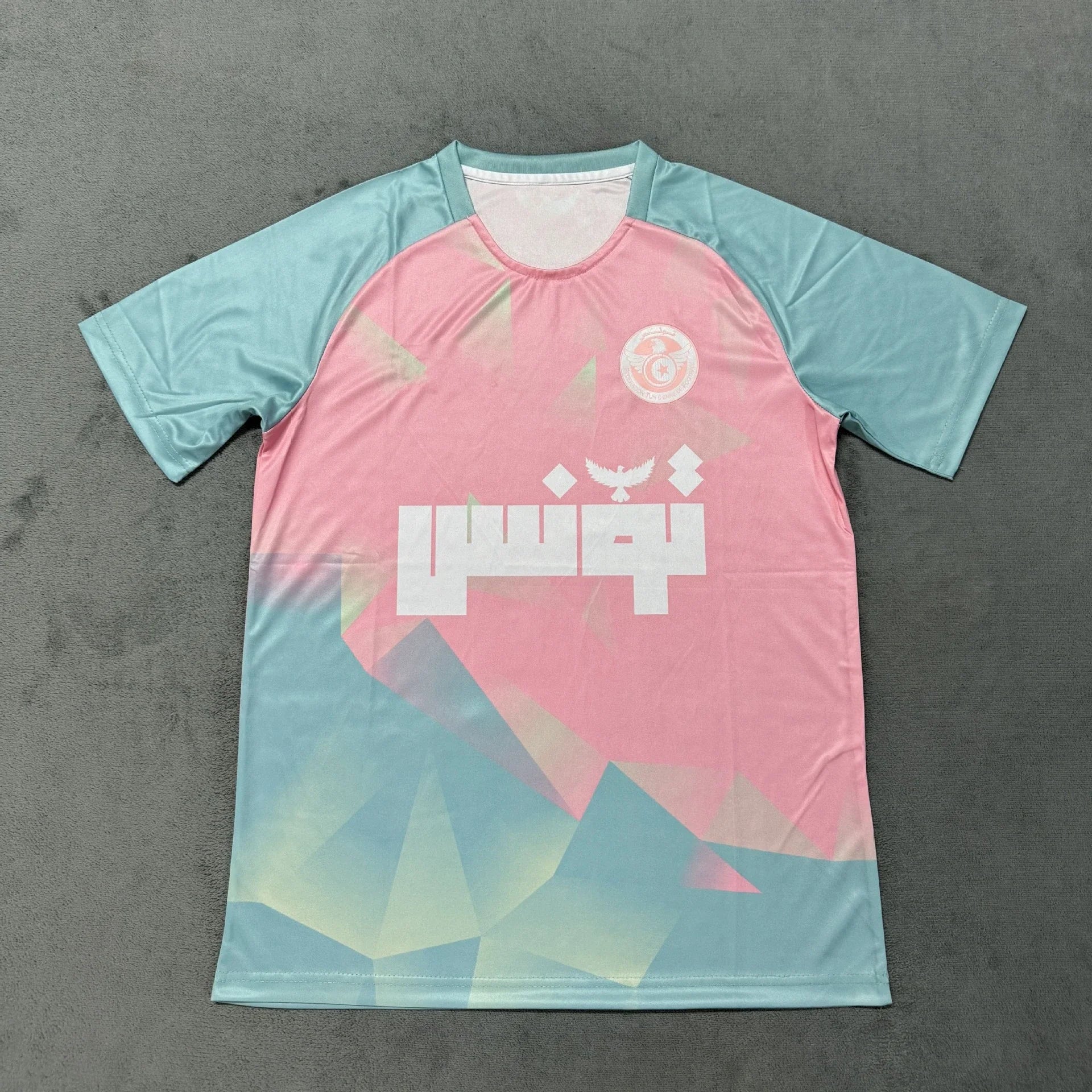 T-shirt de sport 3D imprimé – Édition spéciale Tunisie 25/26 – Homme & Femme