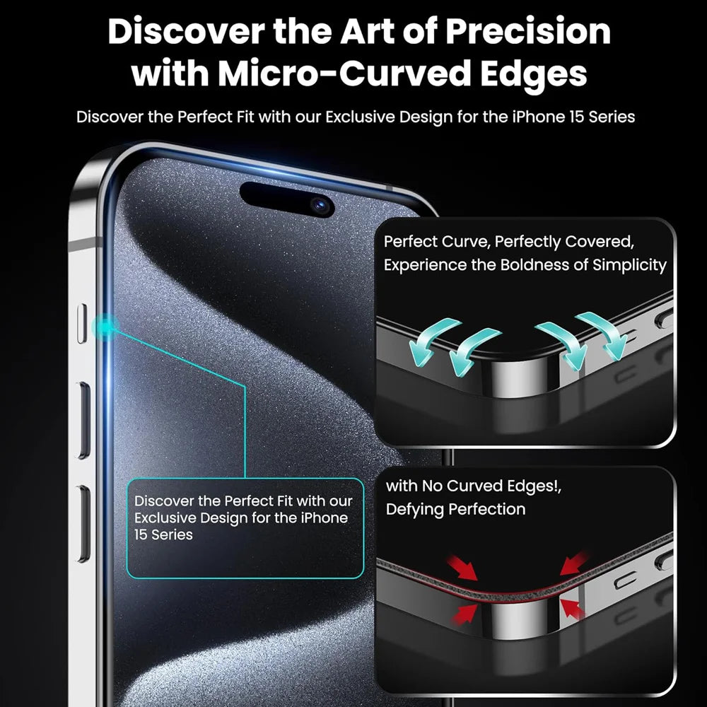 Protection écran + objectif iPhone 11 à 17 – Verre HD