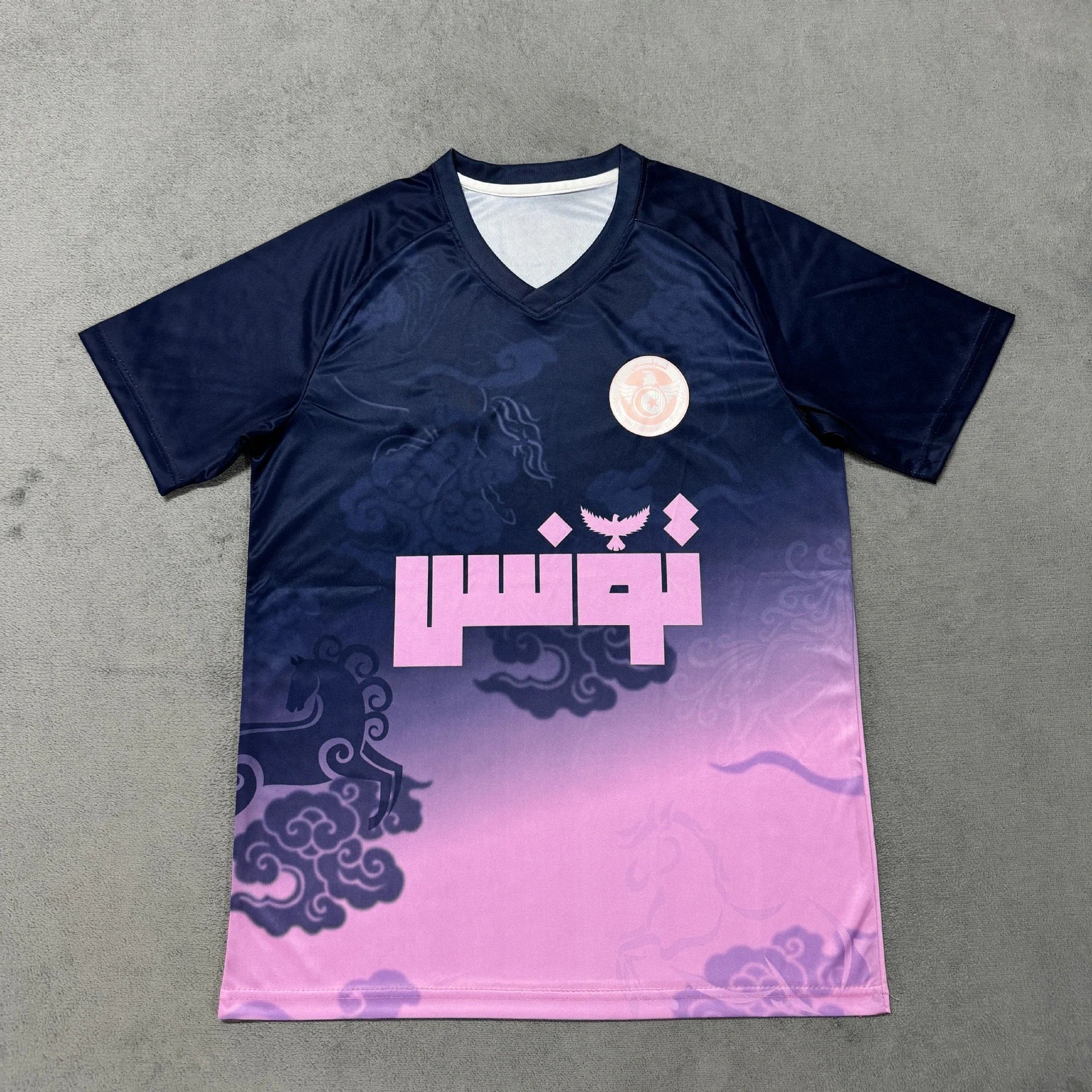 T-shirt de sport 3D imprimé – Édition spéciale Tunisie 25/26 – Homme & Femme