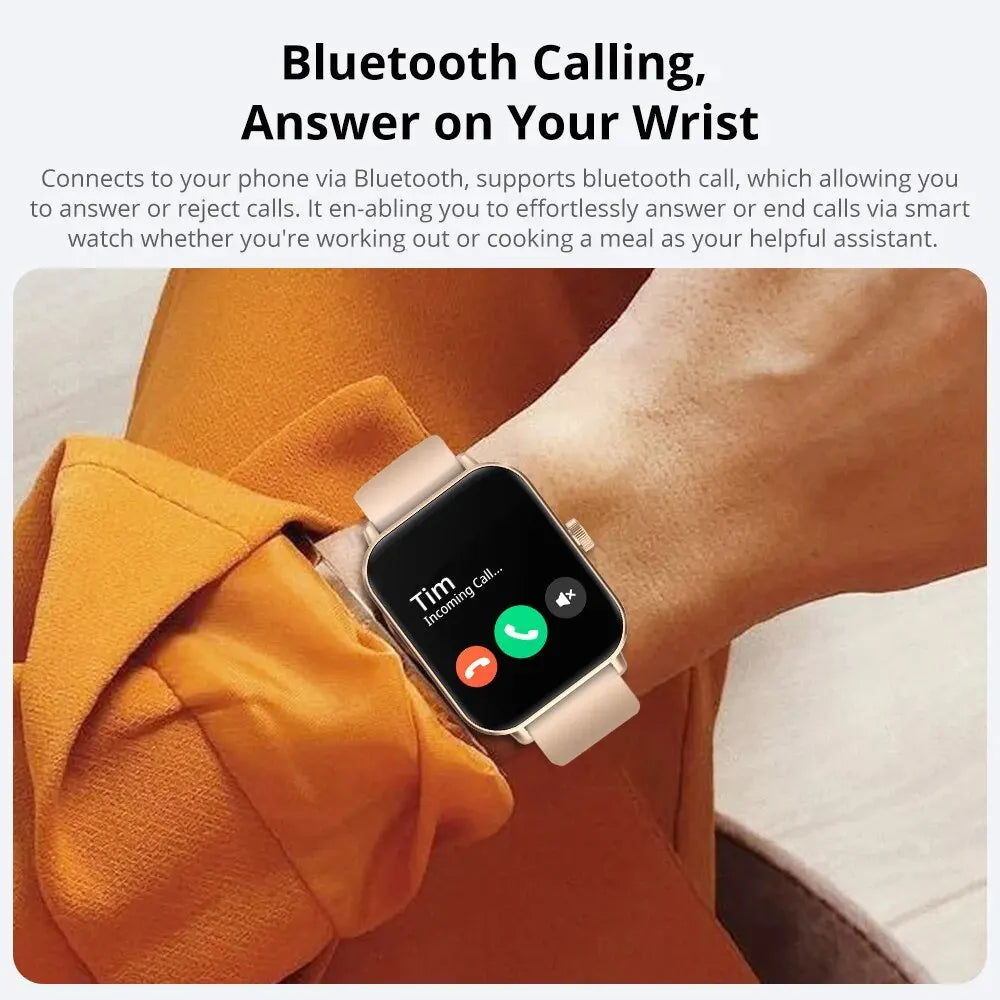 COLMI P81 – Montre connectée 1.9" HD, appels Bluetooth, suivi santé & +100 sports