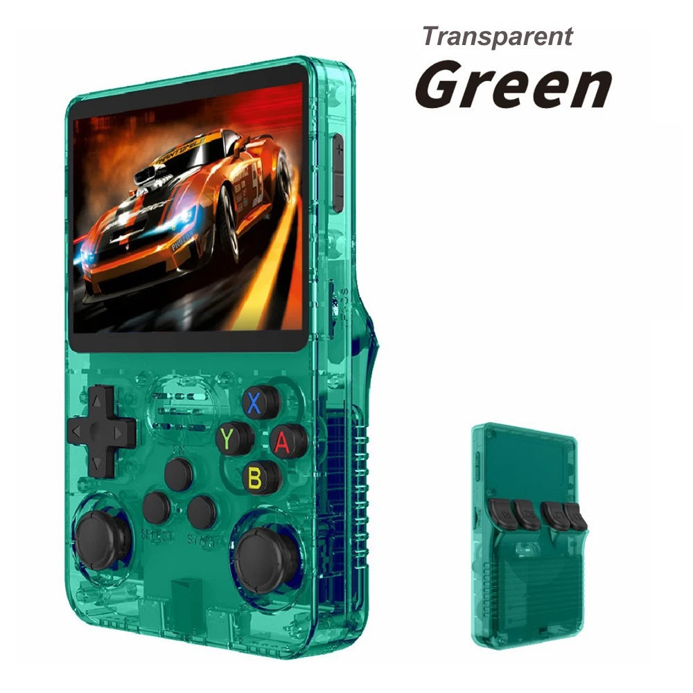 Console de jeu rétro portable R36S – Écran IPS 3,5’’ +20 000 jeux classiques intégrés – Cadeau idéal enfants & adultes
