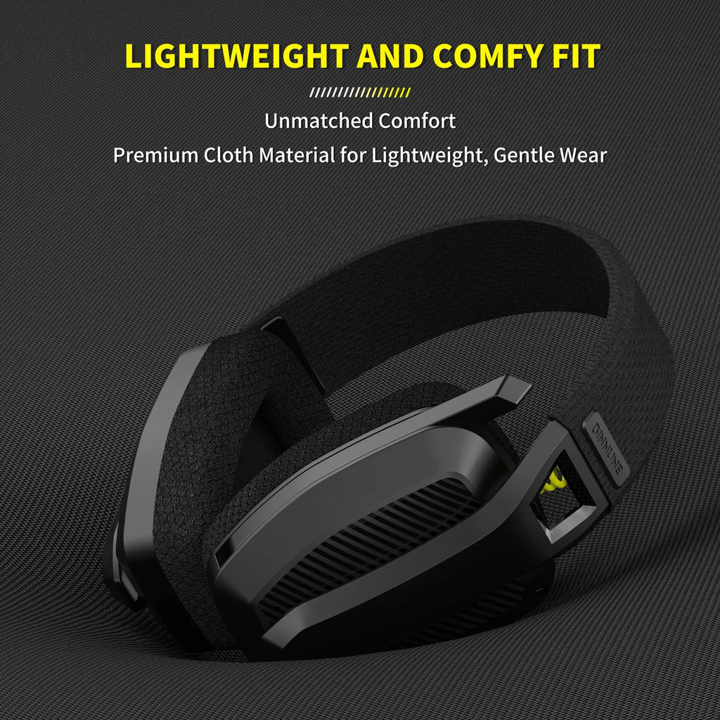 Casque sans fil BINNUNE BW06 – Double connexion 2.4GHz & Bluetooth, micro intégré