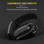 Casque sans fil BINNUNE BW06 – Double connexion 2.4GHz & Bluetooth, micro intégré