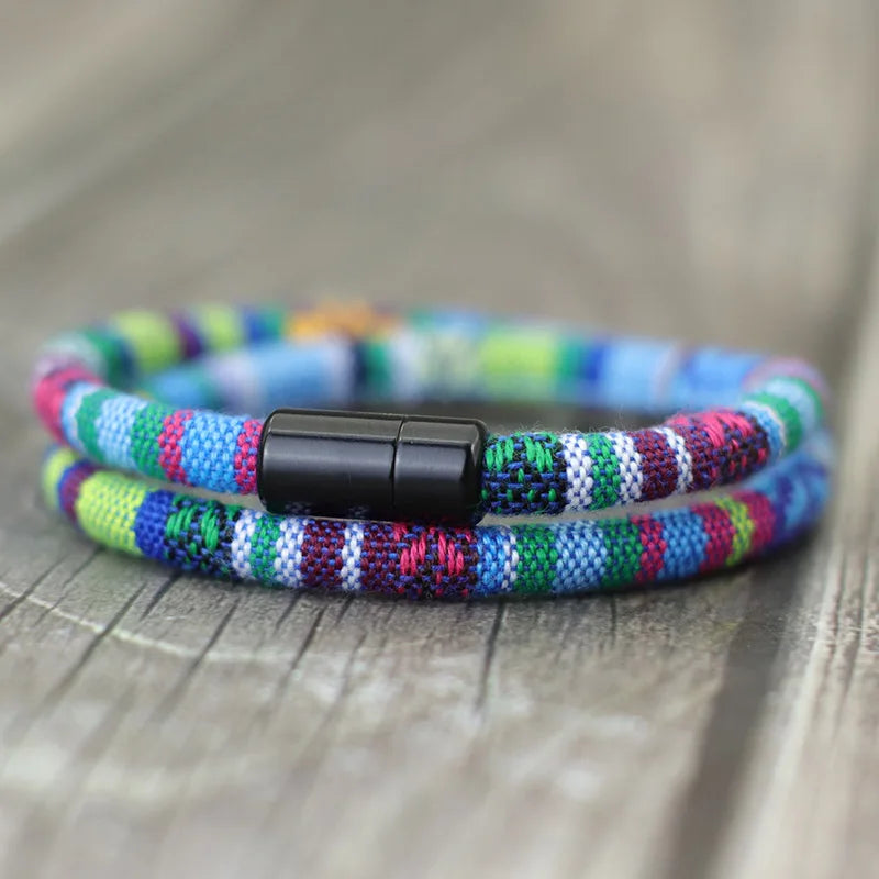 Bracelet Corde Bohème pour Homme – Plage, Surf & Esprit Aventure