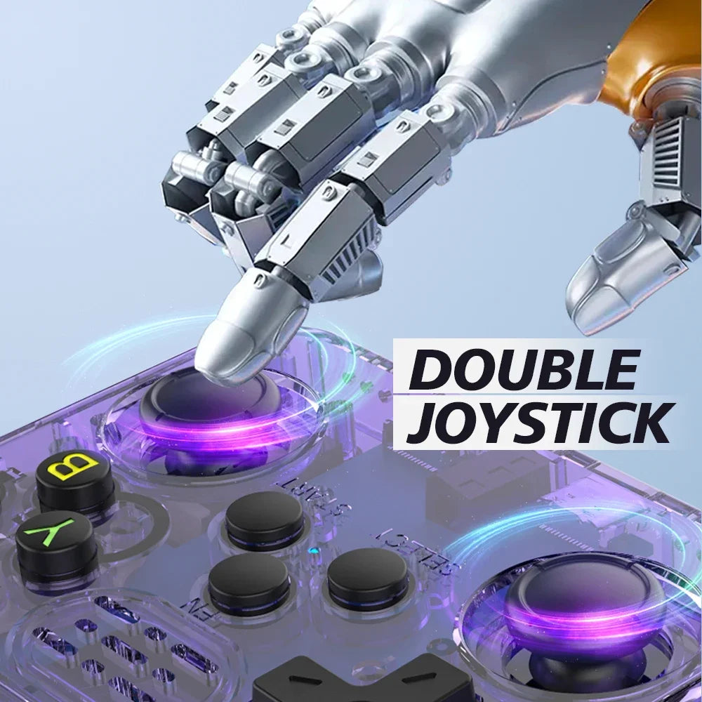 Console de jeu rétro portable R36S – Écran IPS 3,5’’ +20 000 jeux classiques intégrés – Cadeau idéal enfants & adultes