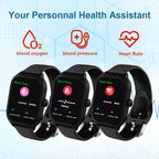 Montre Connectée 2.01'' HD, Appels Bluetooth, Notifications & Modes Sport - KESHUYOU H9 Pro Max