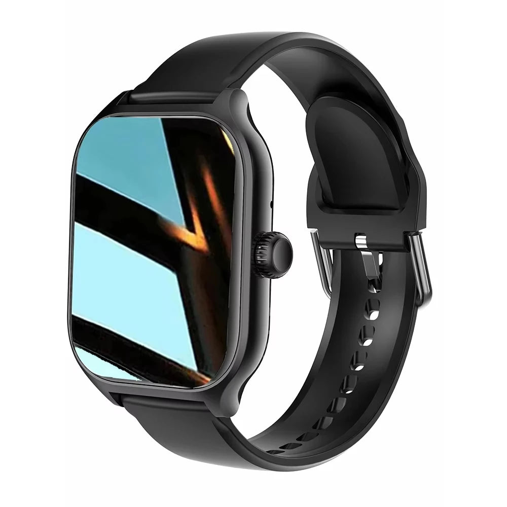 Montre Connectée 2.01'' HD, Appels Bluetooth, Notifications & Modes Sport - KESHUYOU H9 Pro Max
