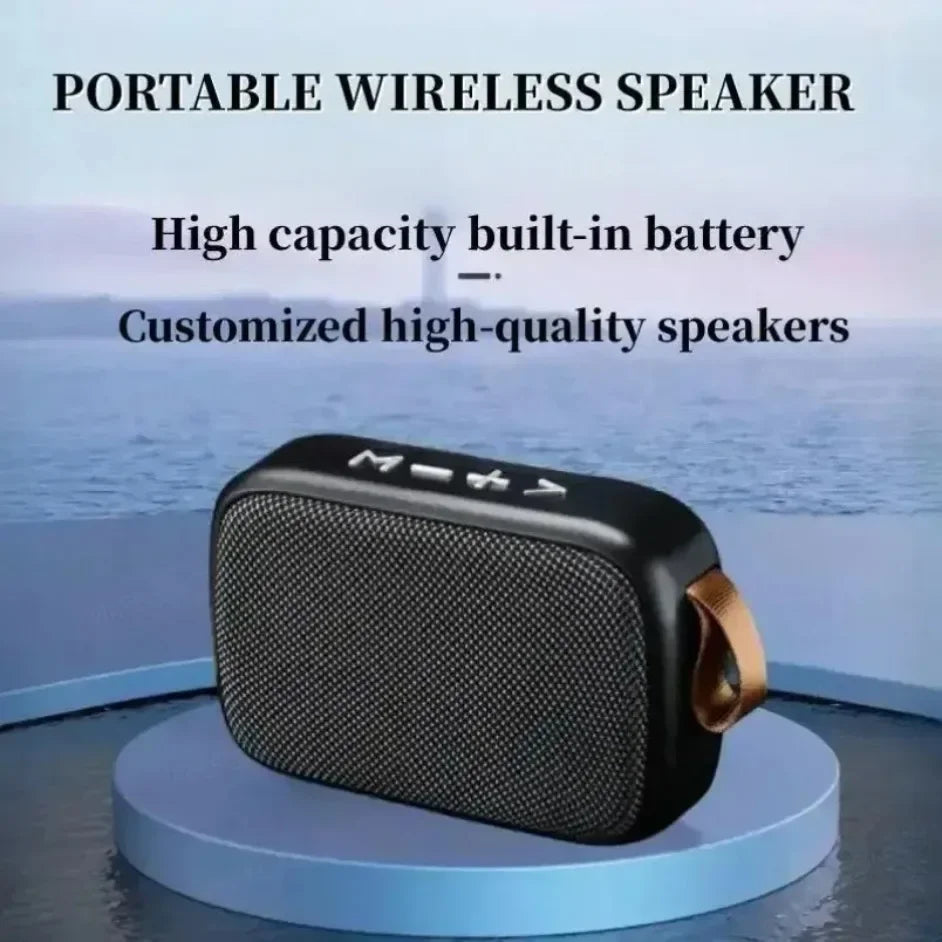 Barre de Son Portable Bluetooth 5.0 – Haut-Parleurs Sans Fil HIFI, Batterie 500mAh, Son Puissant pour Intérieur & Extérieur, Sport et Loisirs