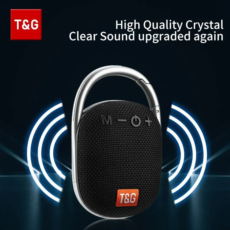 Enceinte Bluetooth Portable Étanche TG321 – Basse Puissante & Stéréo TWS