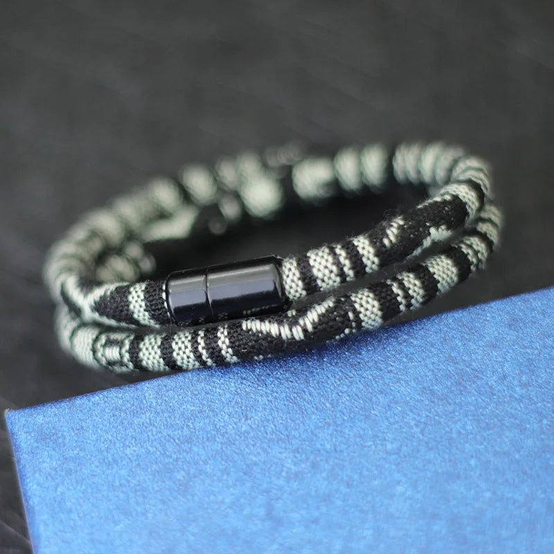 Bracelet Corde Bohème pour Homme – Plage, Surf & Esprit Aventure
