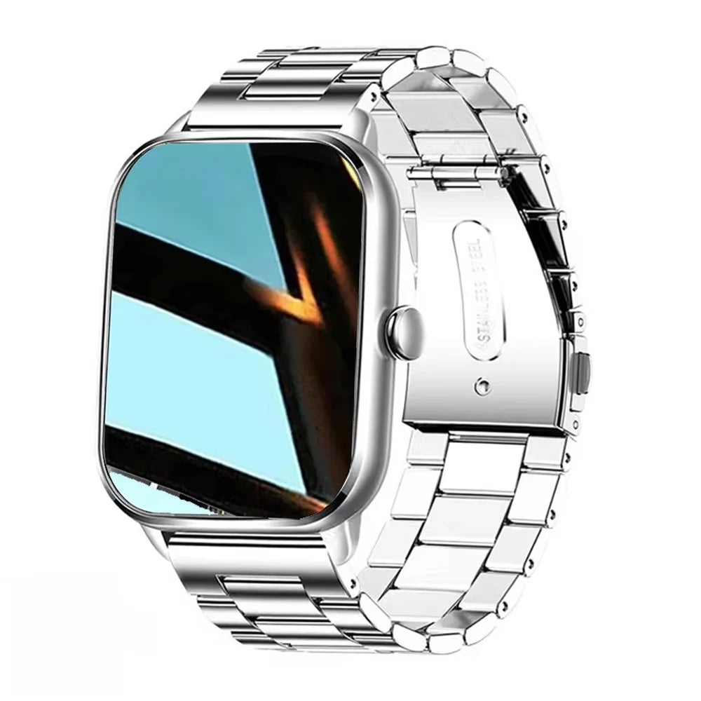 Montre Connectée 2.01'' HD, Appels Bluetooth, Notifications & Modes Sport - KESHUYOU H9 Pro Max