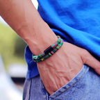 Bracelet Corde Bohème pour Homme – Plage, Surf & Esprit Aventure