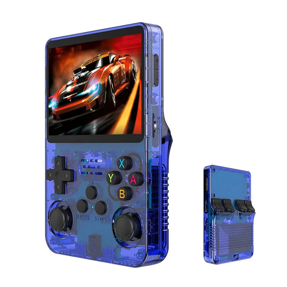 Console de jeu rétro portable R36S – Écran IPS 3,5’’ +20 000 jeux classiques intégrés – Cadeau idéal enfants & adultes