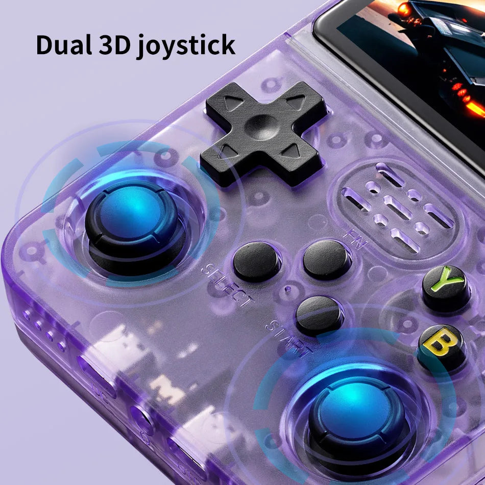 Console de jeu rétro portable R36S – Écran IPS 3,5’’ +20 000 jeux classiques intégrés – Cadeau idéal enfants & adultes