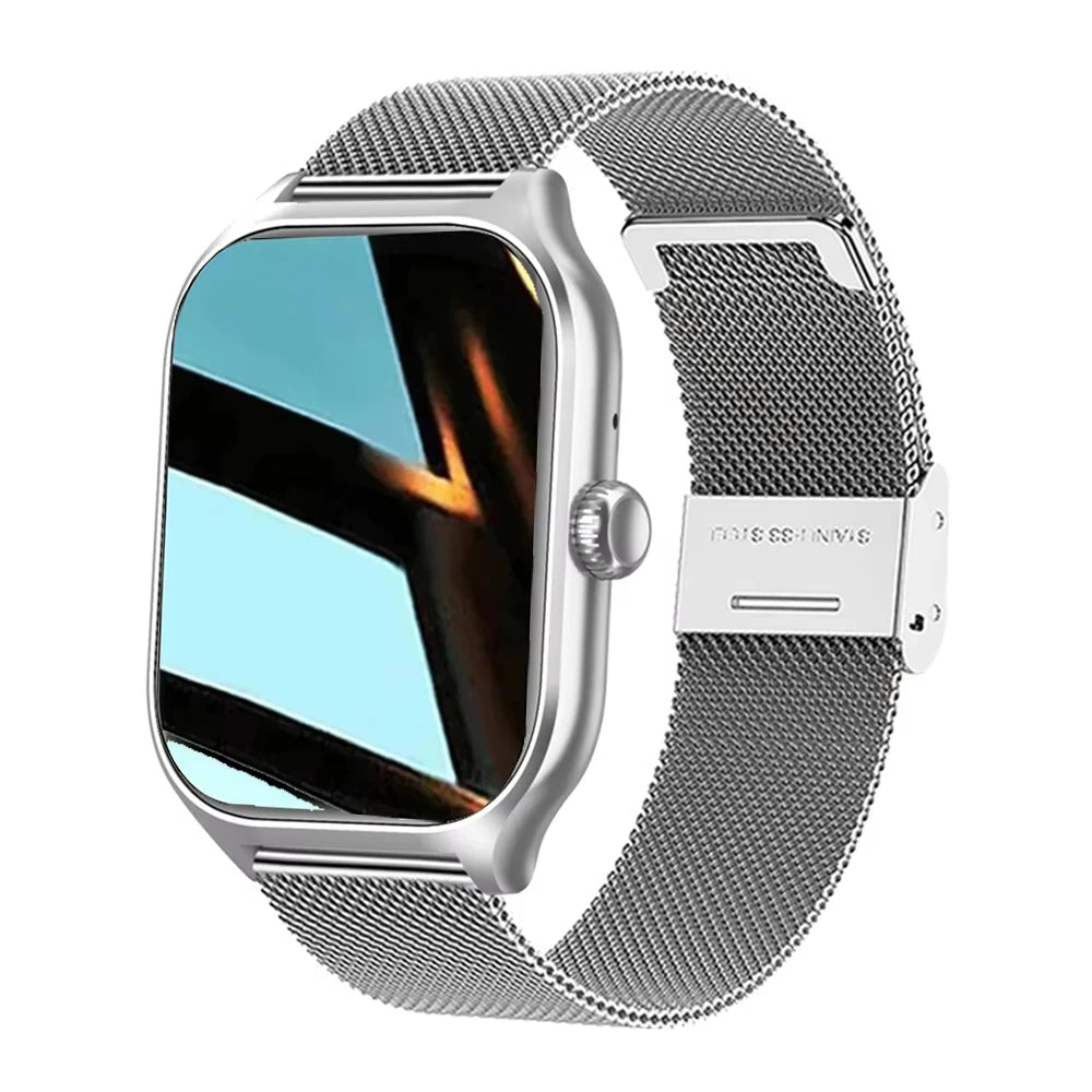 Montre Connectée 2.01'' HD, Appels Bluetooth, Notifications & Modes Sport - KESHUYOU H9 Pro Max