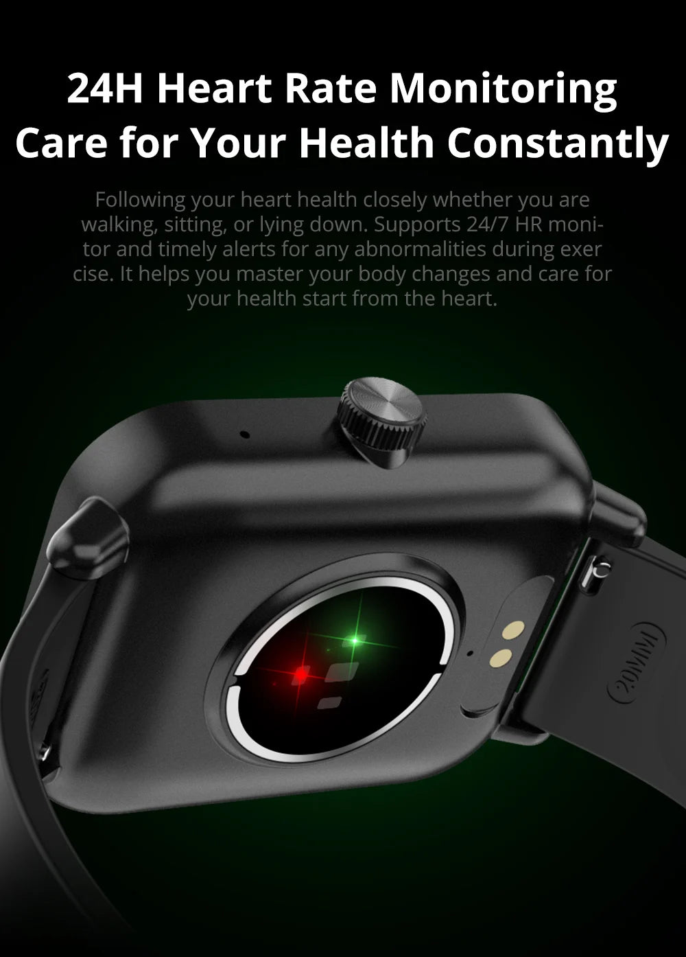 COLMI P81 – Montre connectée 1.9" HD, appels Bluetooth, suivi santé & +100 sports