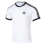 Adidas T-shirt col rond homme sport fitness manches courtes