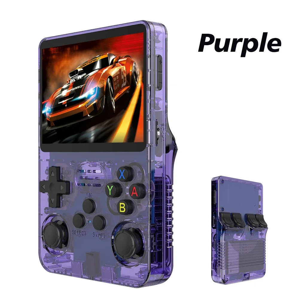 Console de jeu rétro portable R36S – Écran IPS 3,5’’ +20 000 jeux classiques intégrés – Cadeau idéal enfants & adultes
