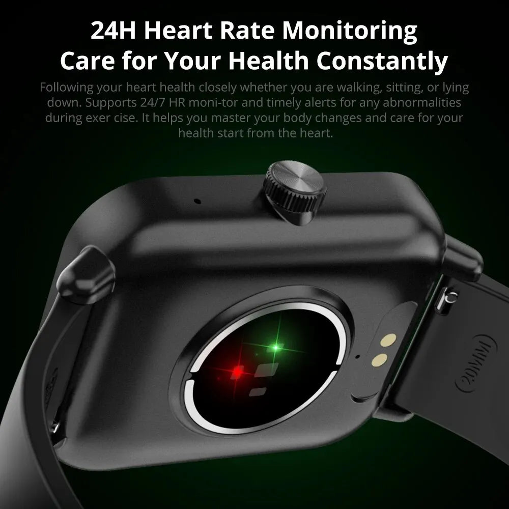 COLMI P81 – Montre connectée 1.9" HD, appels Bluetooth, suivi santé & +100 sports