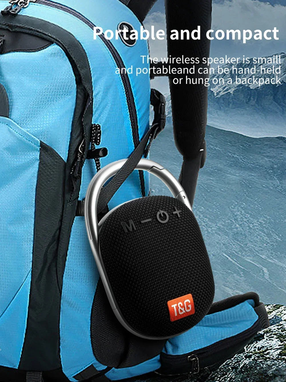 Enceinte Bluetooth Portable Étanche TG321 – Basse Puissante & Stéréo TWS