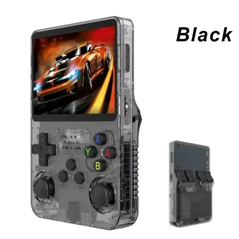 Console de jeu rétro portable R36S – Écran IPS 3,5’’ +20 000 jeux classiques intégrés – Cadeau idéal enfants & adultes