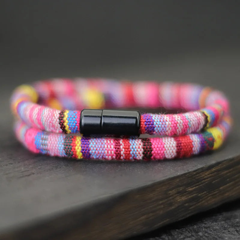 Bracelet Corde Bohème pour Homme – Plage, Surf & Esprit Aventure
