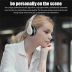 Casque Bluetooth P47 – Pliable, Stéréo HiFi, Basses puissantes
