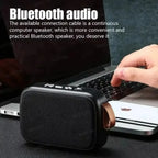 Barre de Son Portable Bluetooth 5.0 – Haut-Parleurs Sans Fil HIFI, Batterie 500mAh, Son Puissant pour Intérieur & Extérieur, Sport et Loisirs