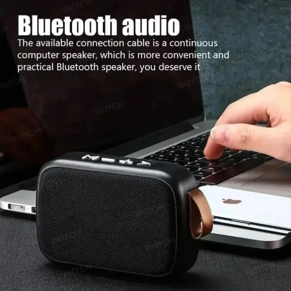 Barre de Son Portable Bluetooth 5.0 – Haut-Parleurs Sans Fil HIFI, Batterie 500mAh, Son Puissant pour Intérieur & Extérieur, Sport et Loisirs