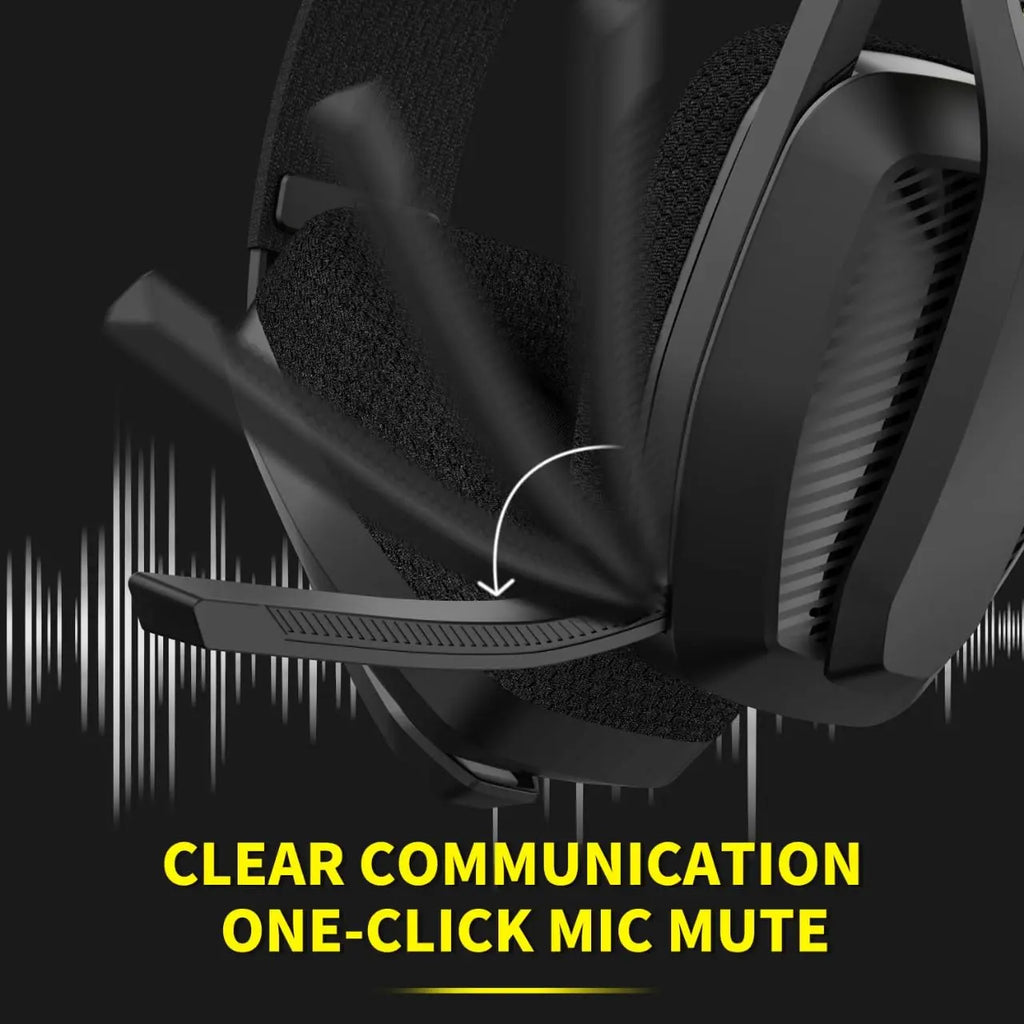 Casque sans fil BINNUNE BW06 – Double connexion 2.4GHz & Bluetooth, micro intégré