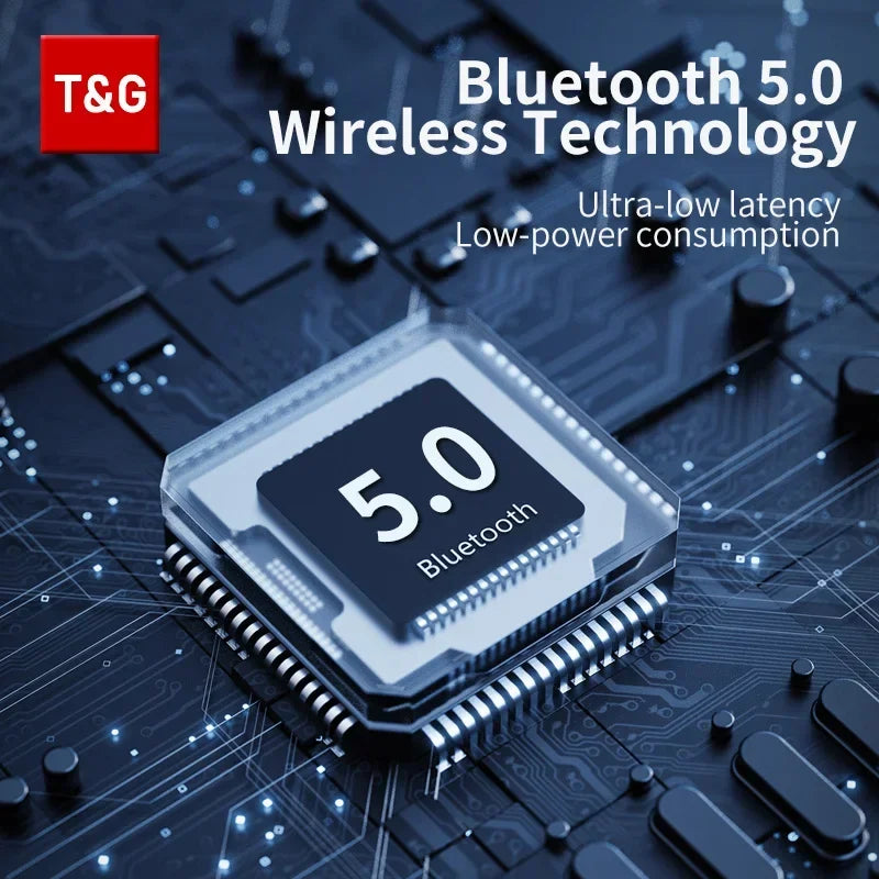 Enceinte Bluetooth Portable Étanche TG321 – Basse Puissante & Stéréo TWS
