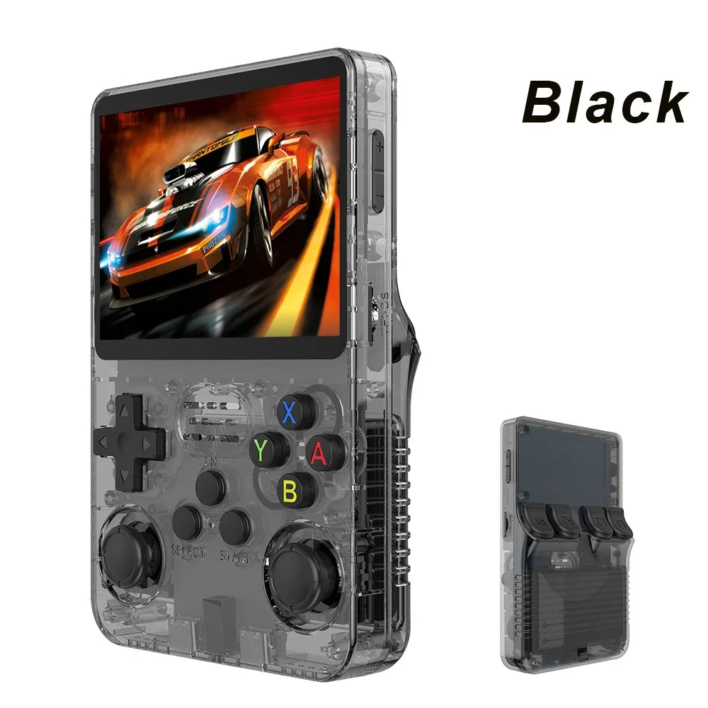Console de jeu rétro portable R36S – Écran IPS 3,5’’ +20 000 jeux classiques intégrés – Cadeau idéal enfants & adultes