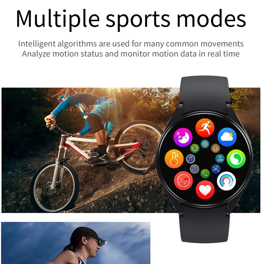 Smartwatch Sunxing 6 Pro – Hommes/Femmes, Bluetooth & Santé