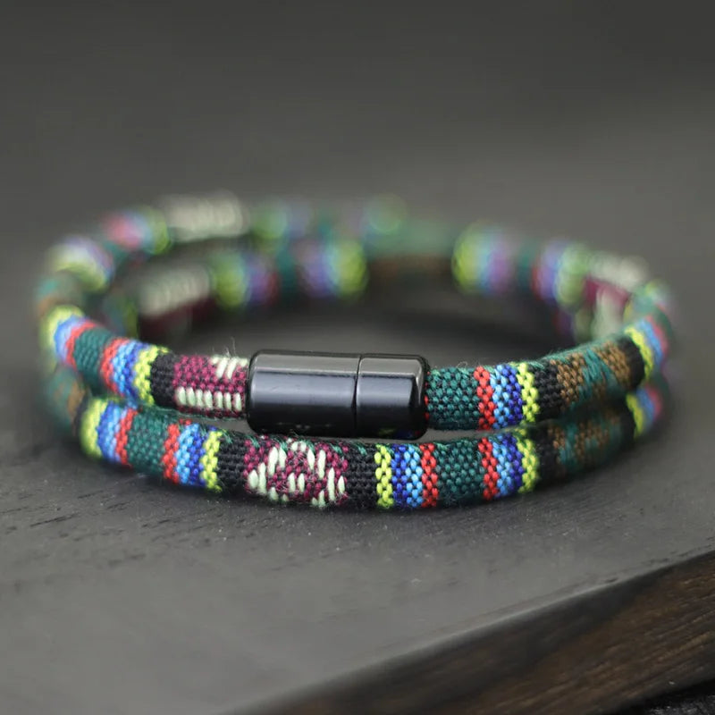 Bracelet Corde Bohème pour Homme – Plage, Surf & Esprit Aventure