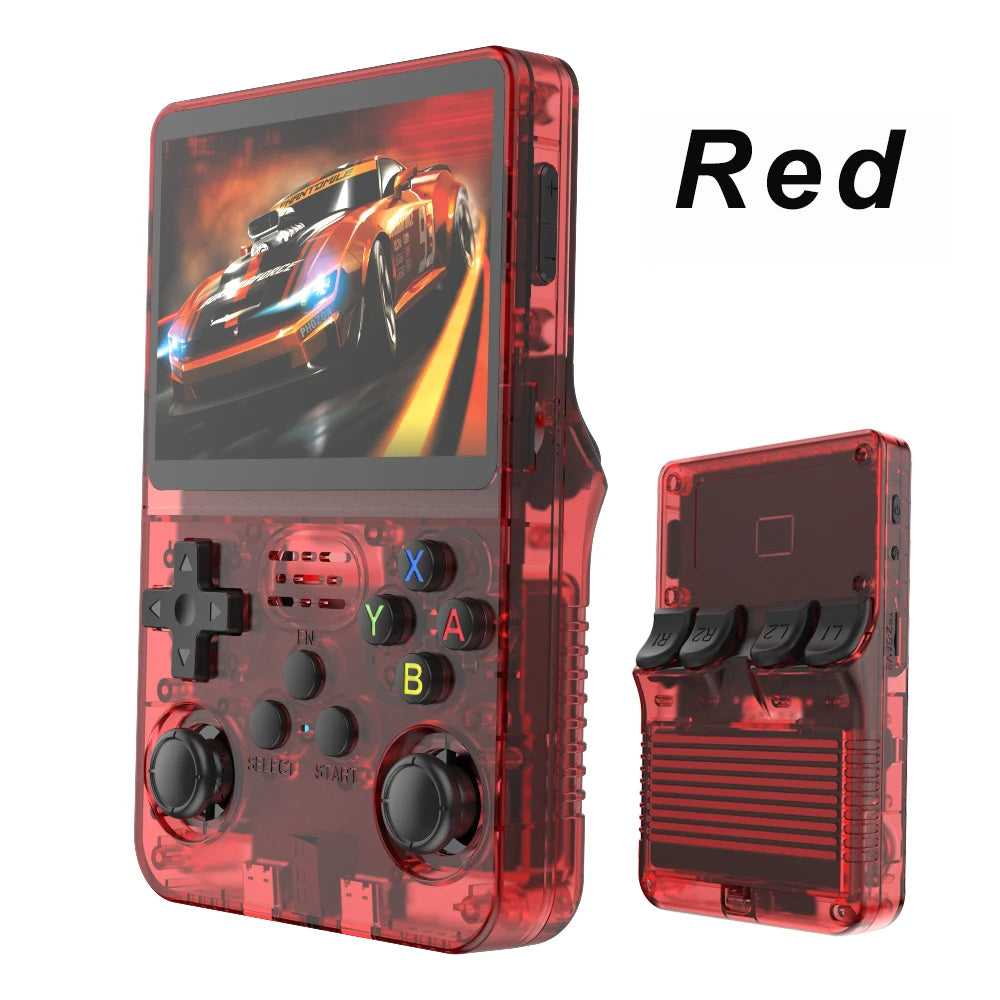 Console de jeu rétro portable R36S – Écran IPS 3,5’’ +20 000 jeux classiques intégrés – Cadeau idéal enfants & adultes