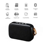 Barre de Son Portable Bluetooth 5.0 – Haut-Parleurs Sans Fil HIFI, Batterie 500mAh, Son Puissant pour Intérieur & Extérieur, Sport et Loisirs
