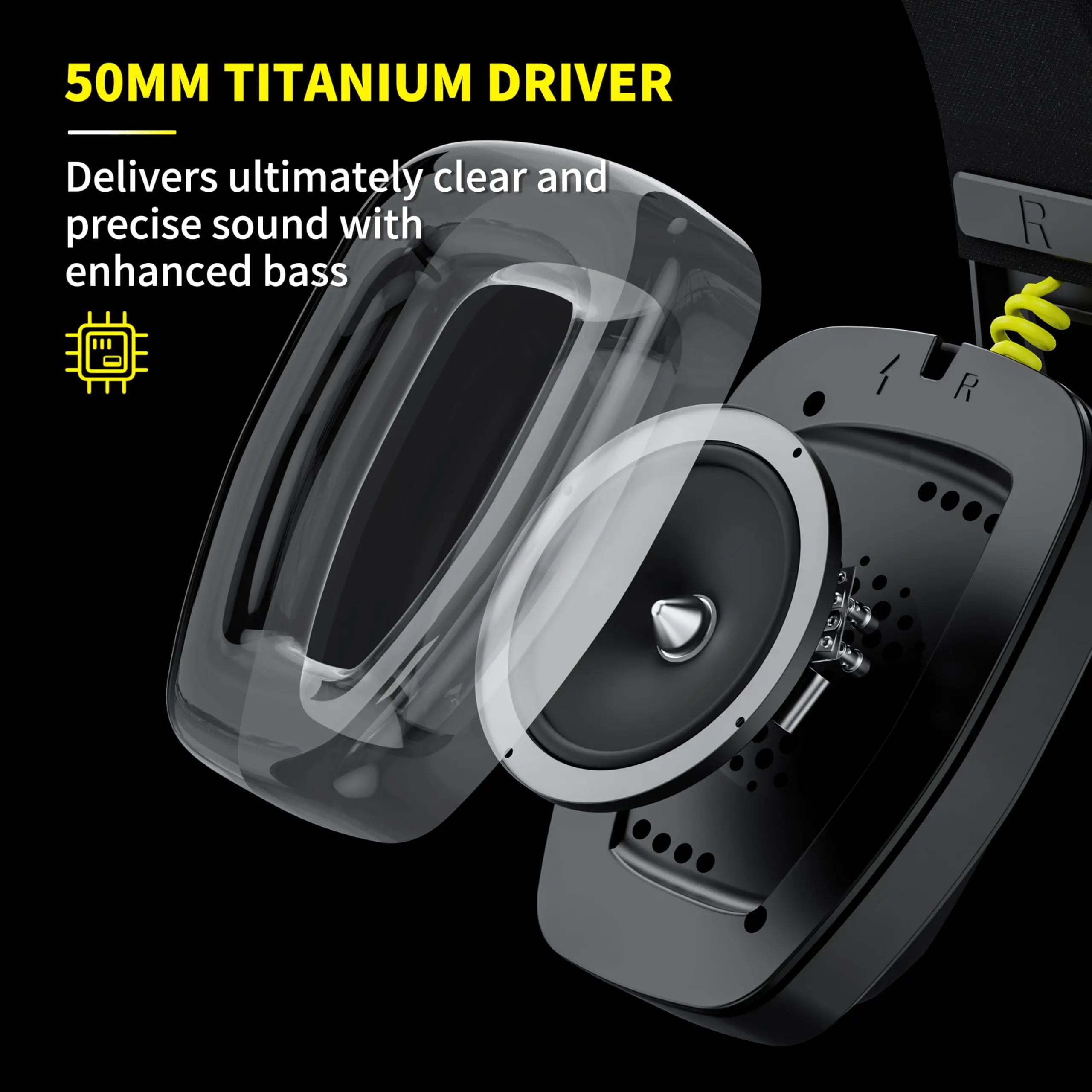 Casque sans fil BINNUNE BW06 – Double connexion 2.4GHz & Bluetooth, micro intégré