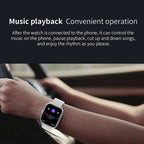 Montre Connectée 2.01'' HD, Appels Bluetooth, Notifications & Modes Sport - KESHUYOU H9 Pro Max