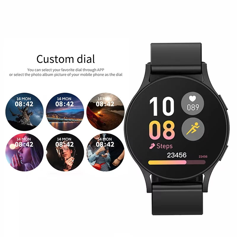 Smartwatch Sunxing 6 Pro – Hommes/Femmes, Bluetooth & Santé